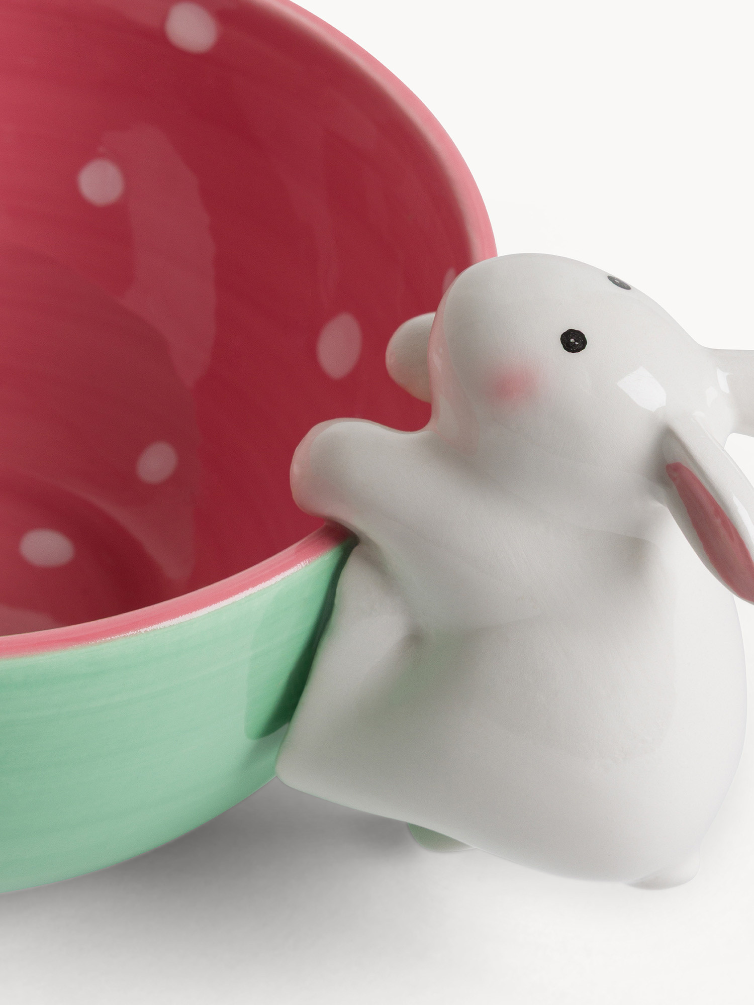 Egg-shaped ceramic cup, Multicolor, large image number 1