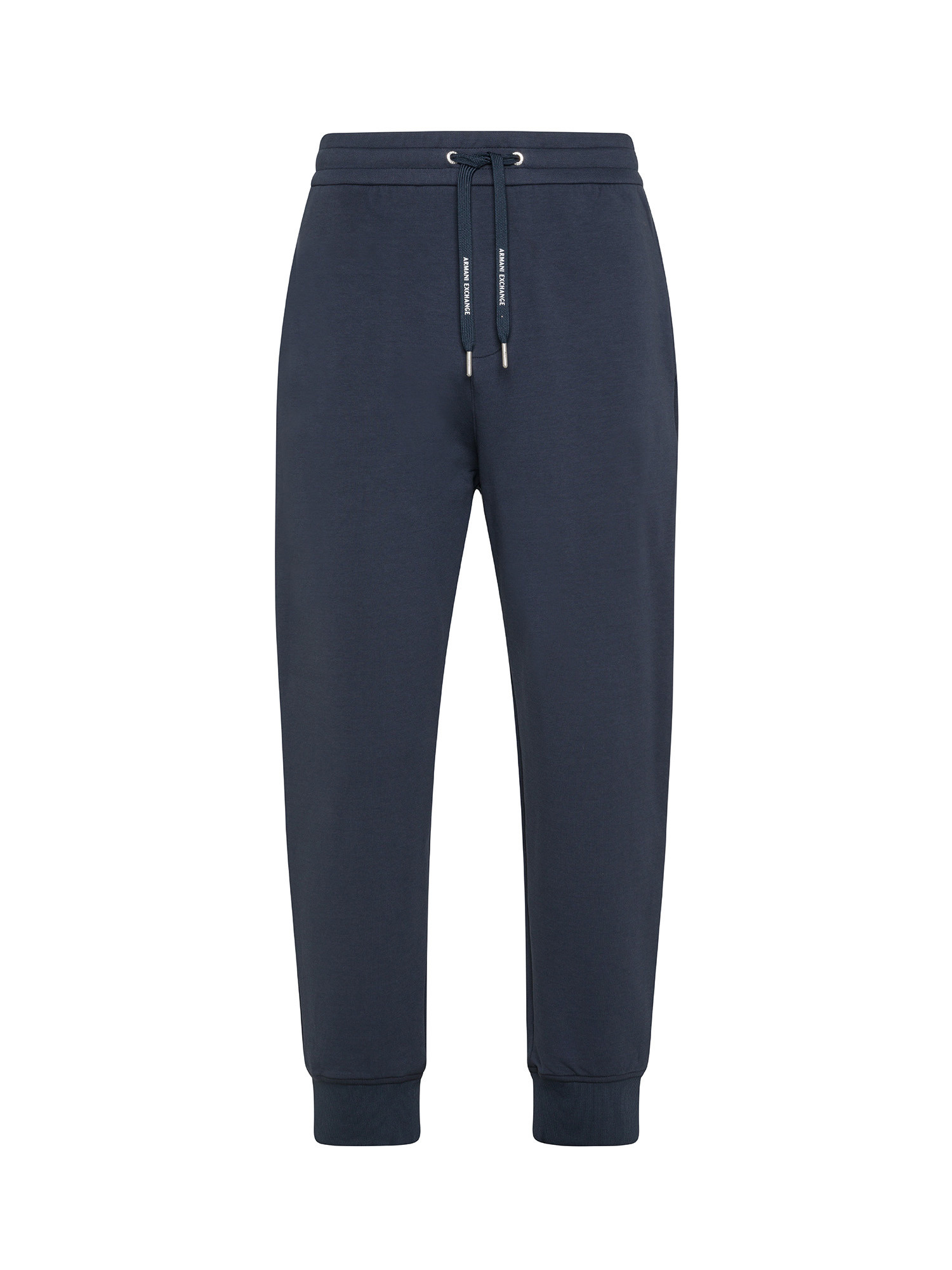 Armani Exchange - Pantaloni sportivi in felpa, Blu scuro, large image number 0