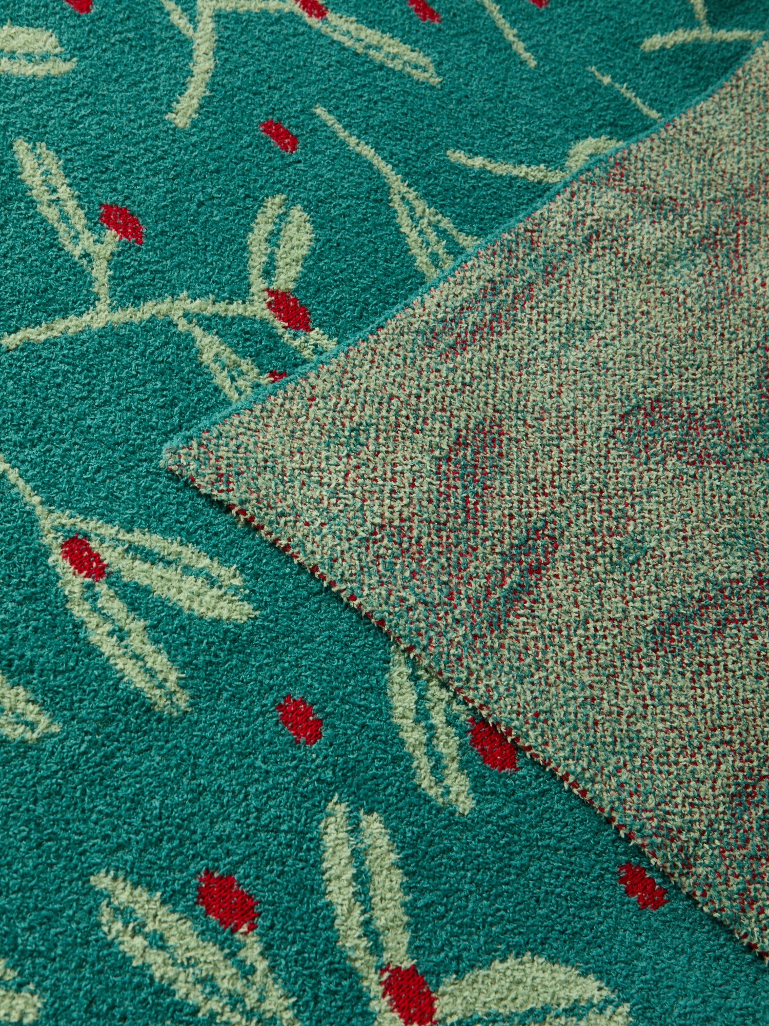 Knitted cotton plaid, Beige, large image number 1