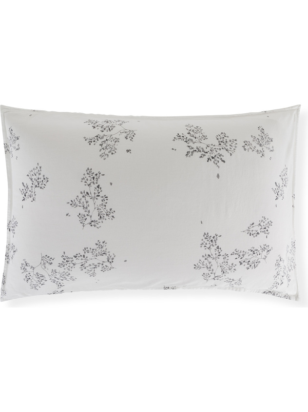 Portofino cotton satin pillowcase with ramage motif