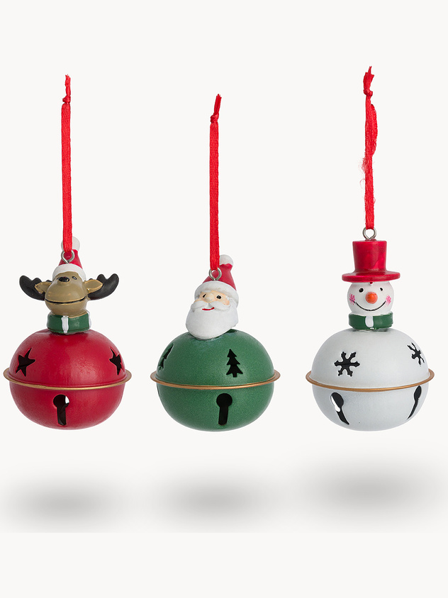 Decorazione per albero in latta