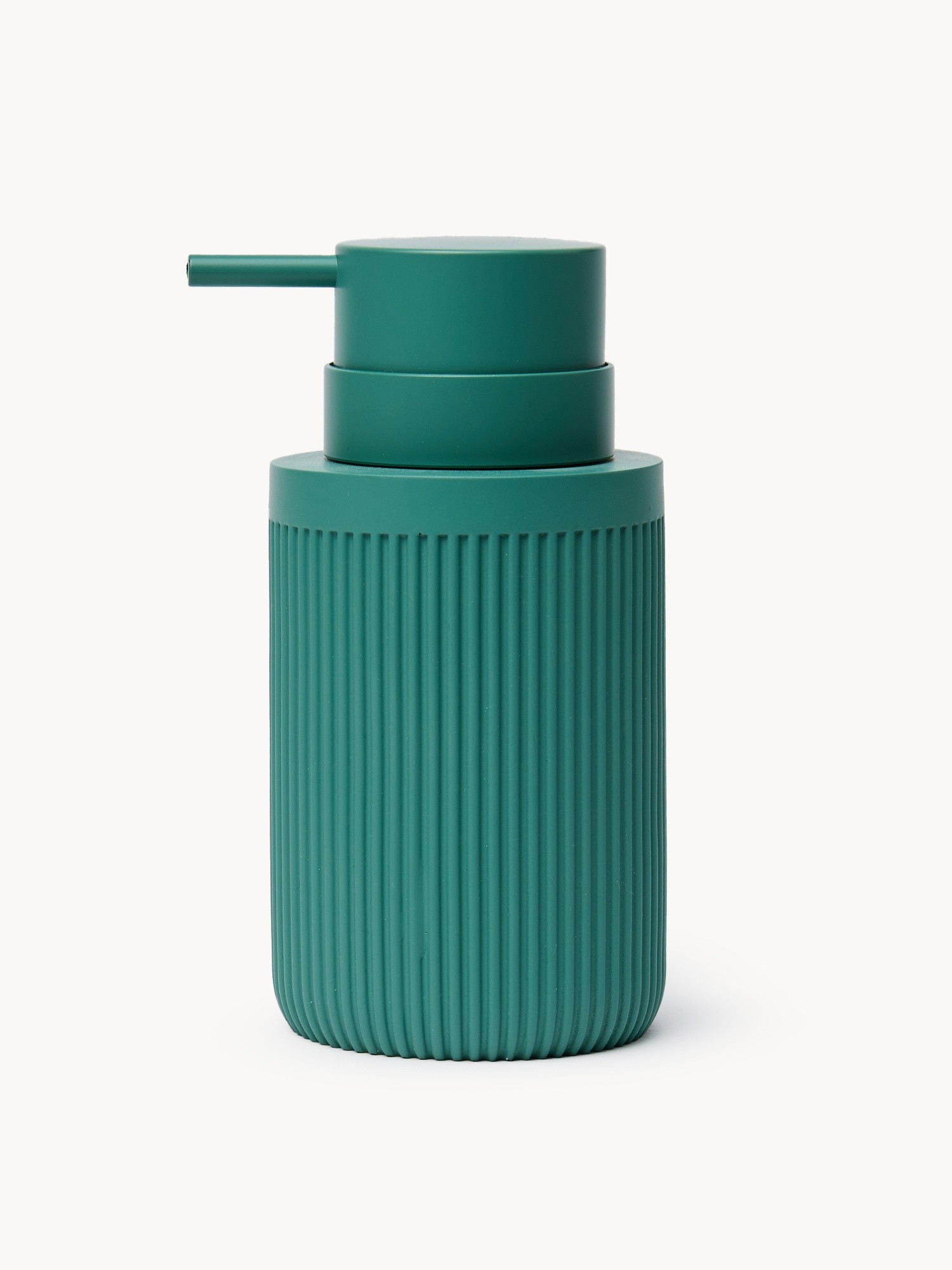 Dispenser in solid color polyresin, Green, large image number 0