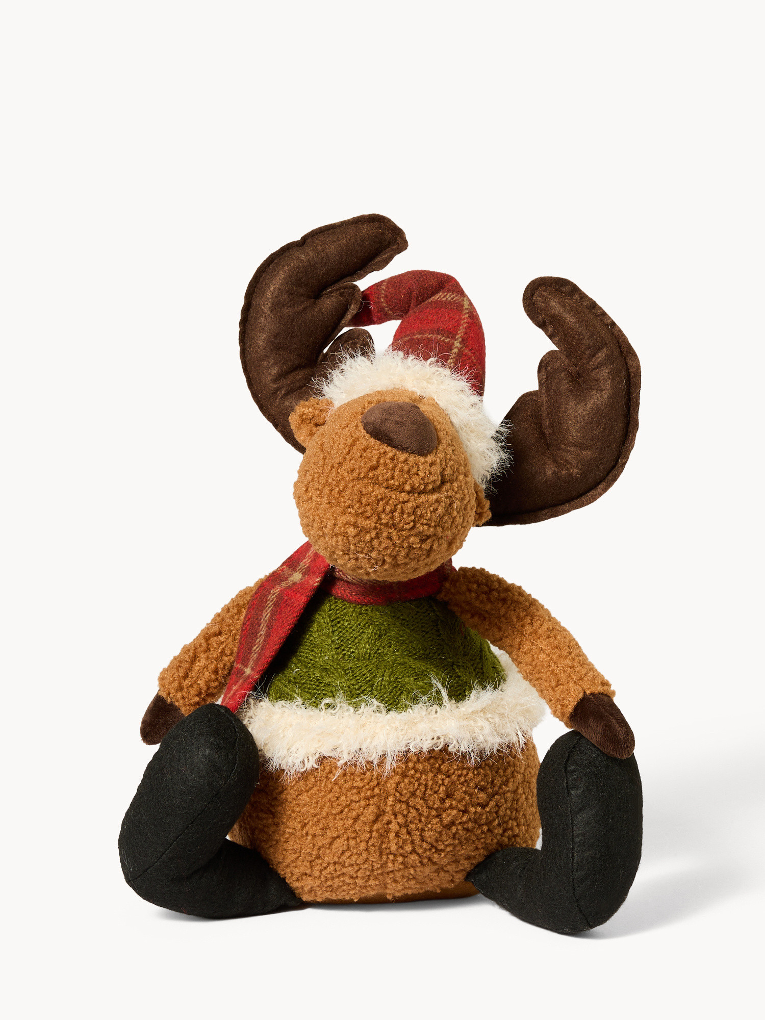 Reindeer Christmas Decoration (M), Multicolor, large image number 0