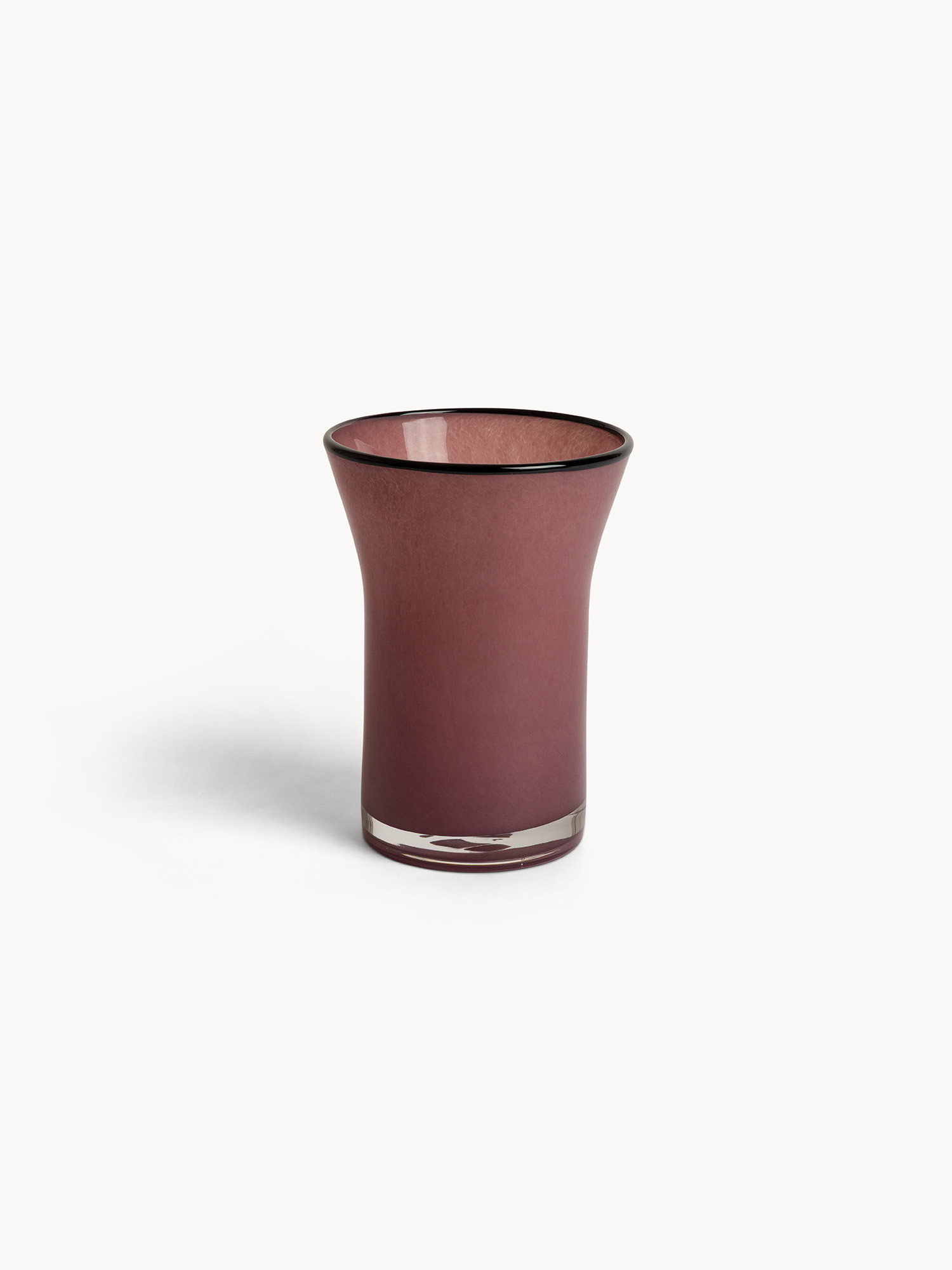 Colored glass vase, Pink, large image number 0