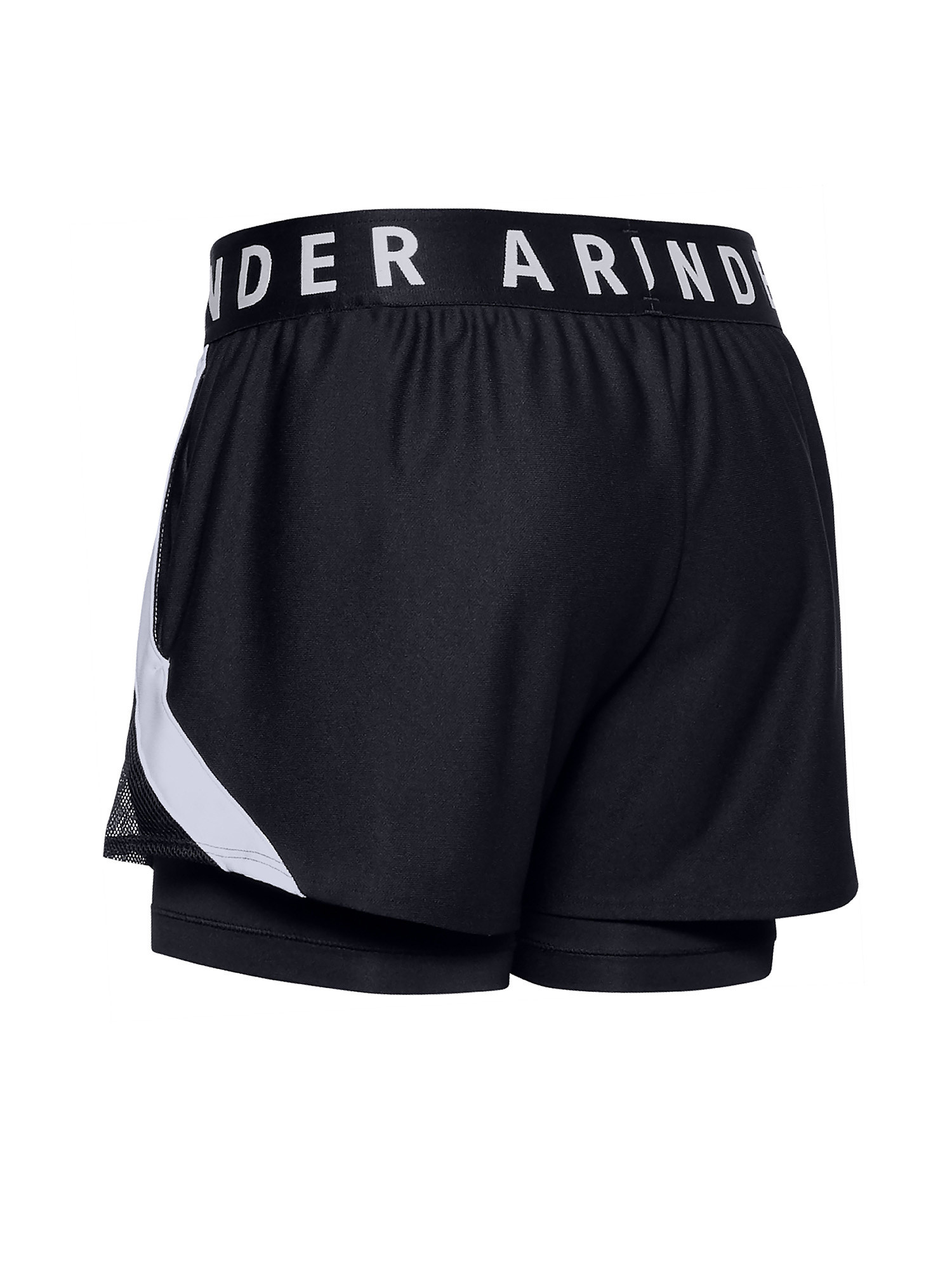 Under Armour - UA Play Up 2 in 1 Shorts, Black, large image number 1