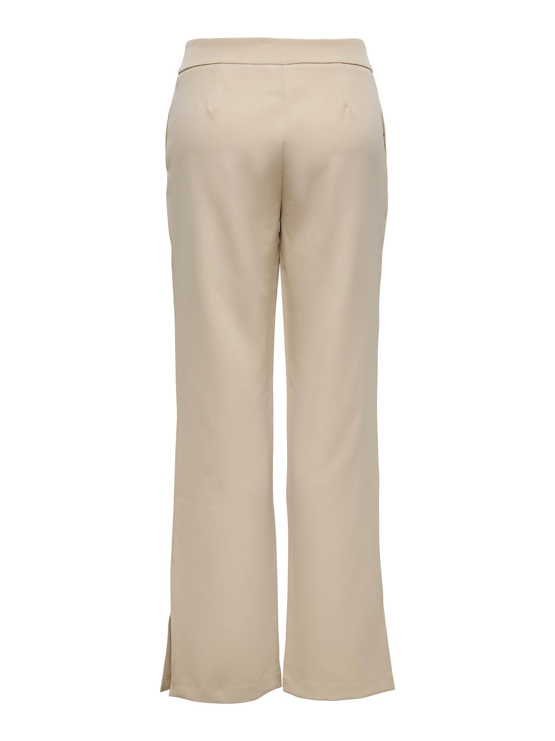 Only - Straight fit trousers, Light Beige, large image number 1