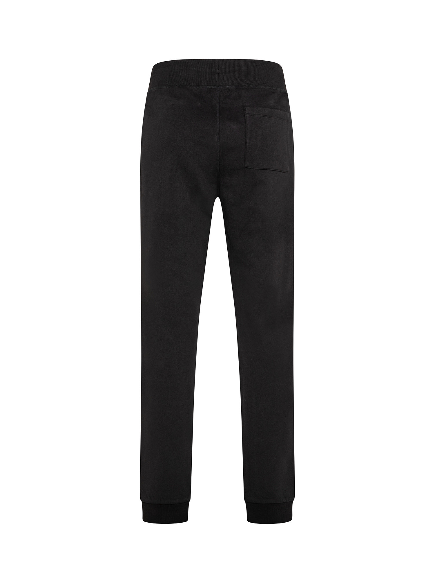 JCT - Soft touch five-pocket trousers, Black, large image number 1