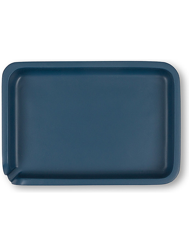 Solid color polyresian soap holder