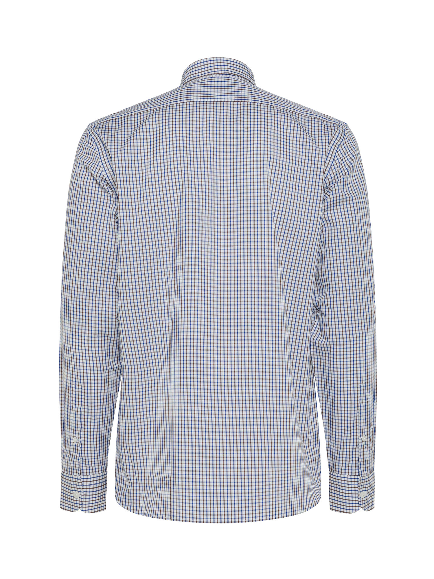 Luca D'Altieri - Camicia tailor fit in puro cotone, Azzurro, large image number 1