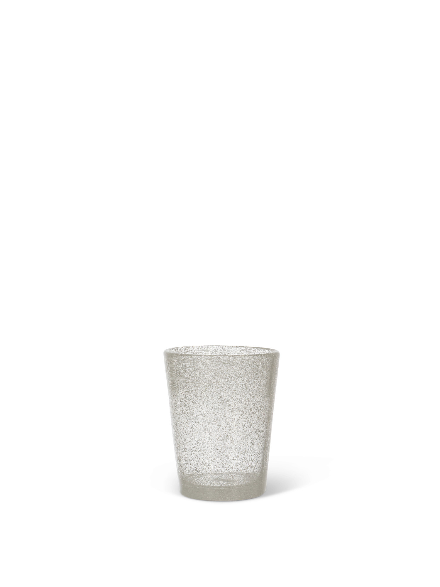Bicchiere vetro colorato in pasta Matera, Trasparente, large image number 0