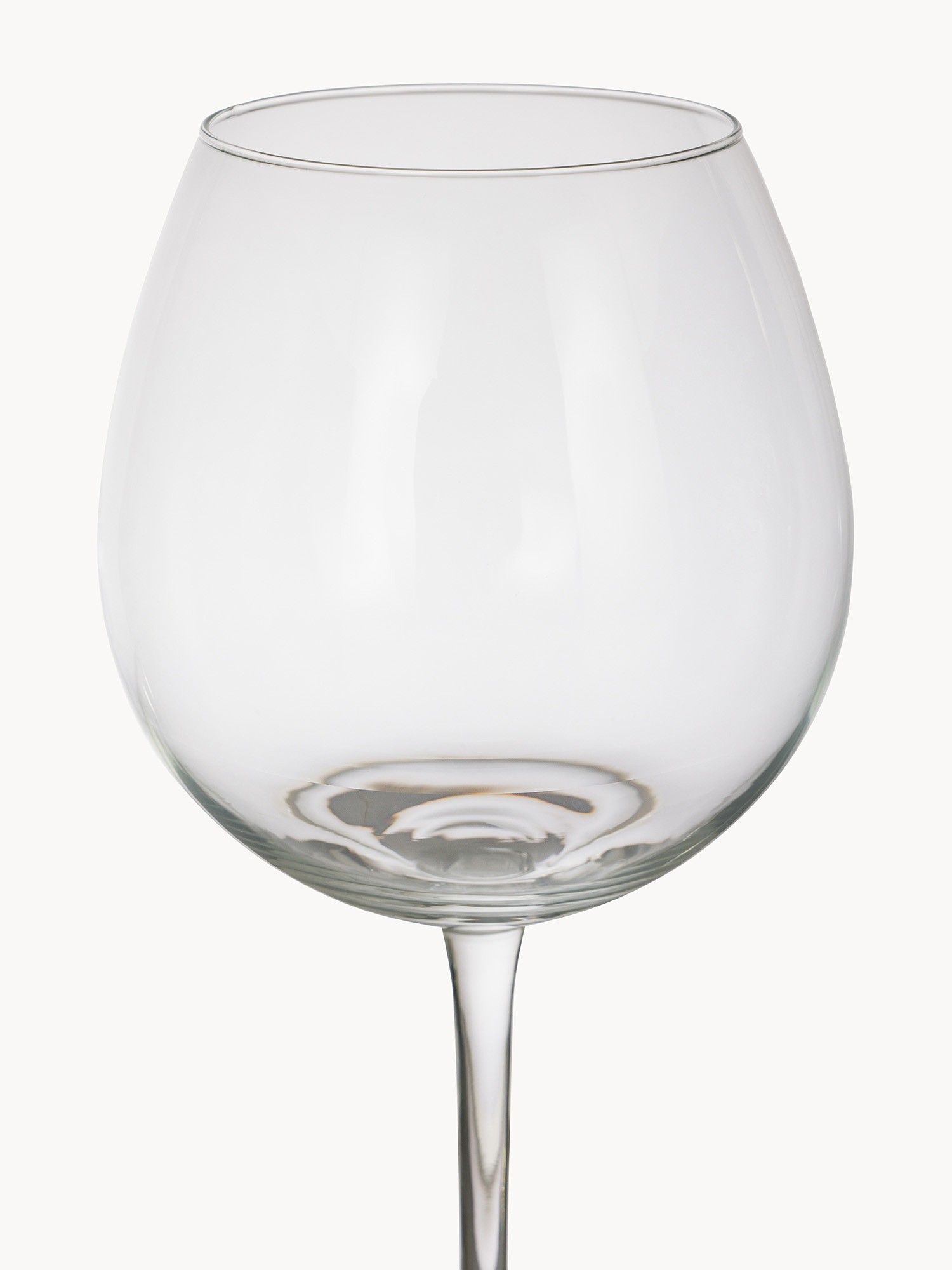 Set 6 calici da vino rosso, Trasparente, large image number 1