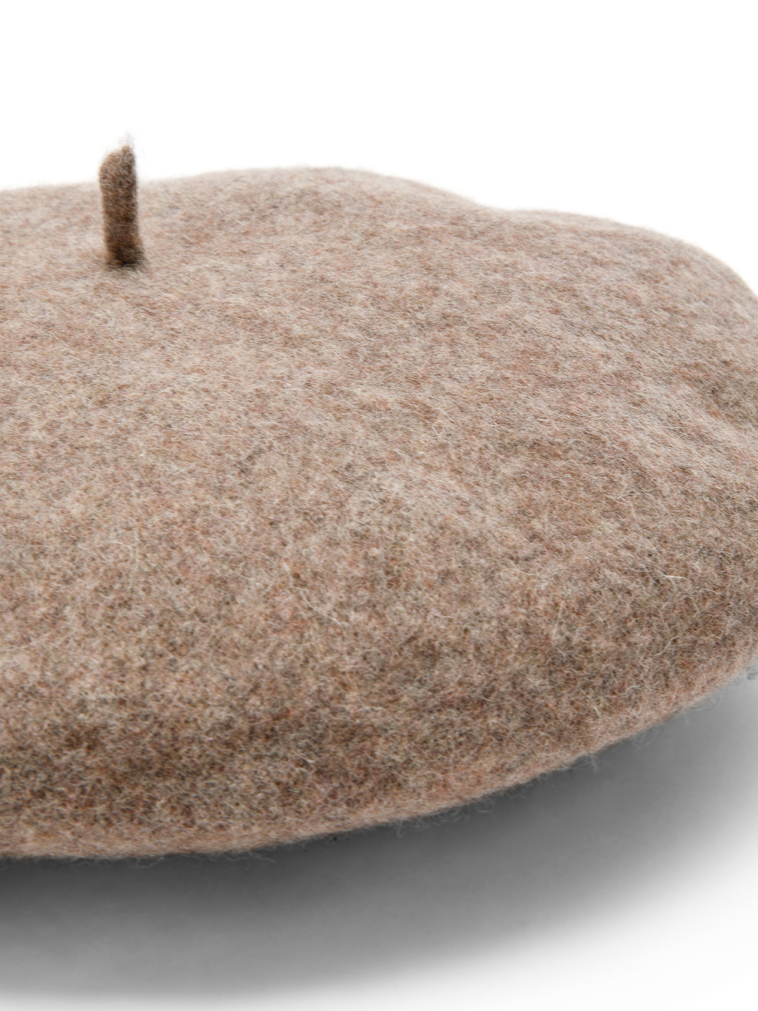 Koan - Pure wool beret, TAUPE, large image number 1