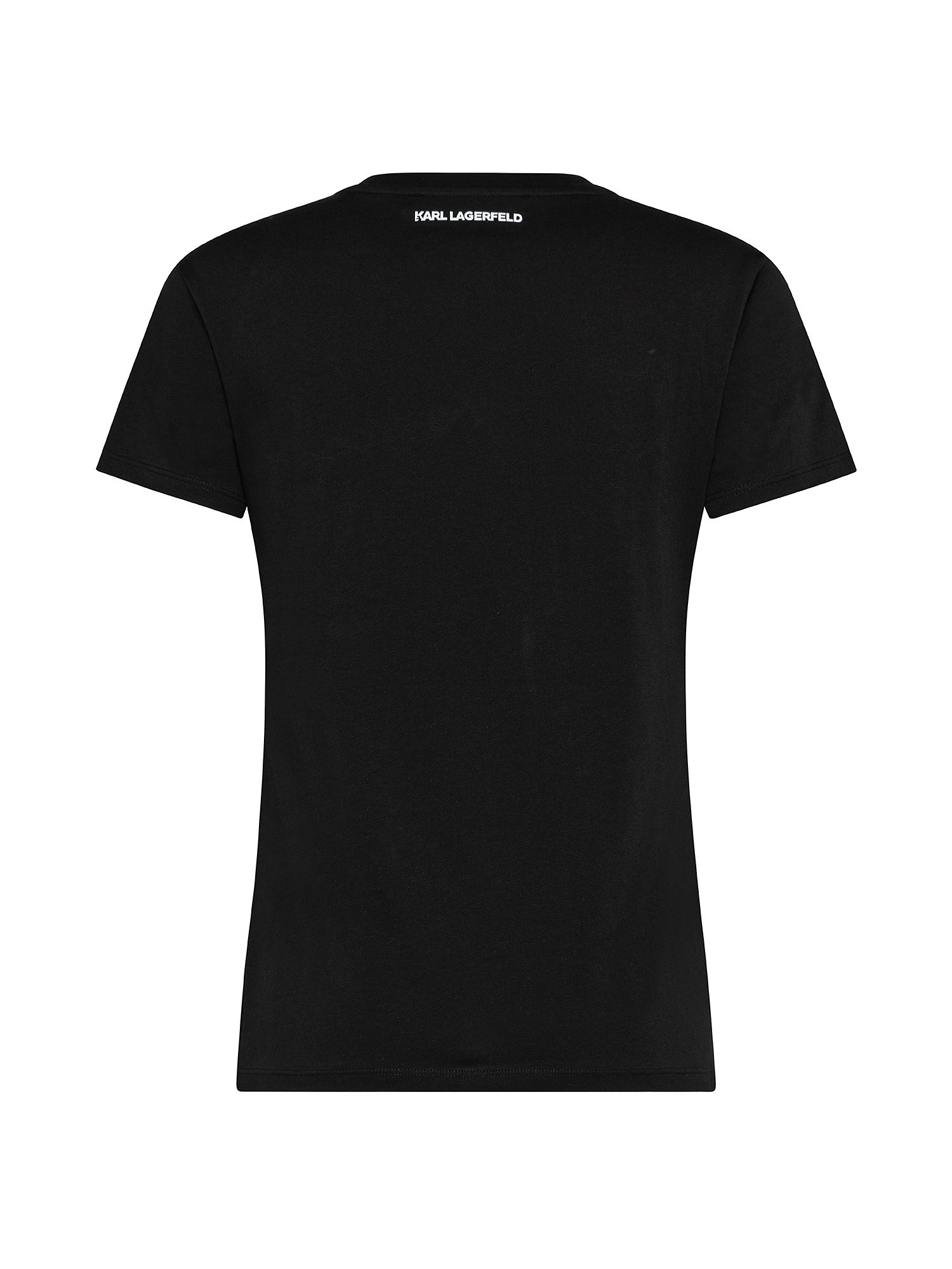 Jelly Mini Karl Logo T-Shirt, Black, large image number 1