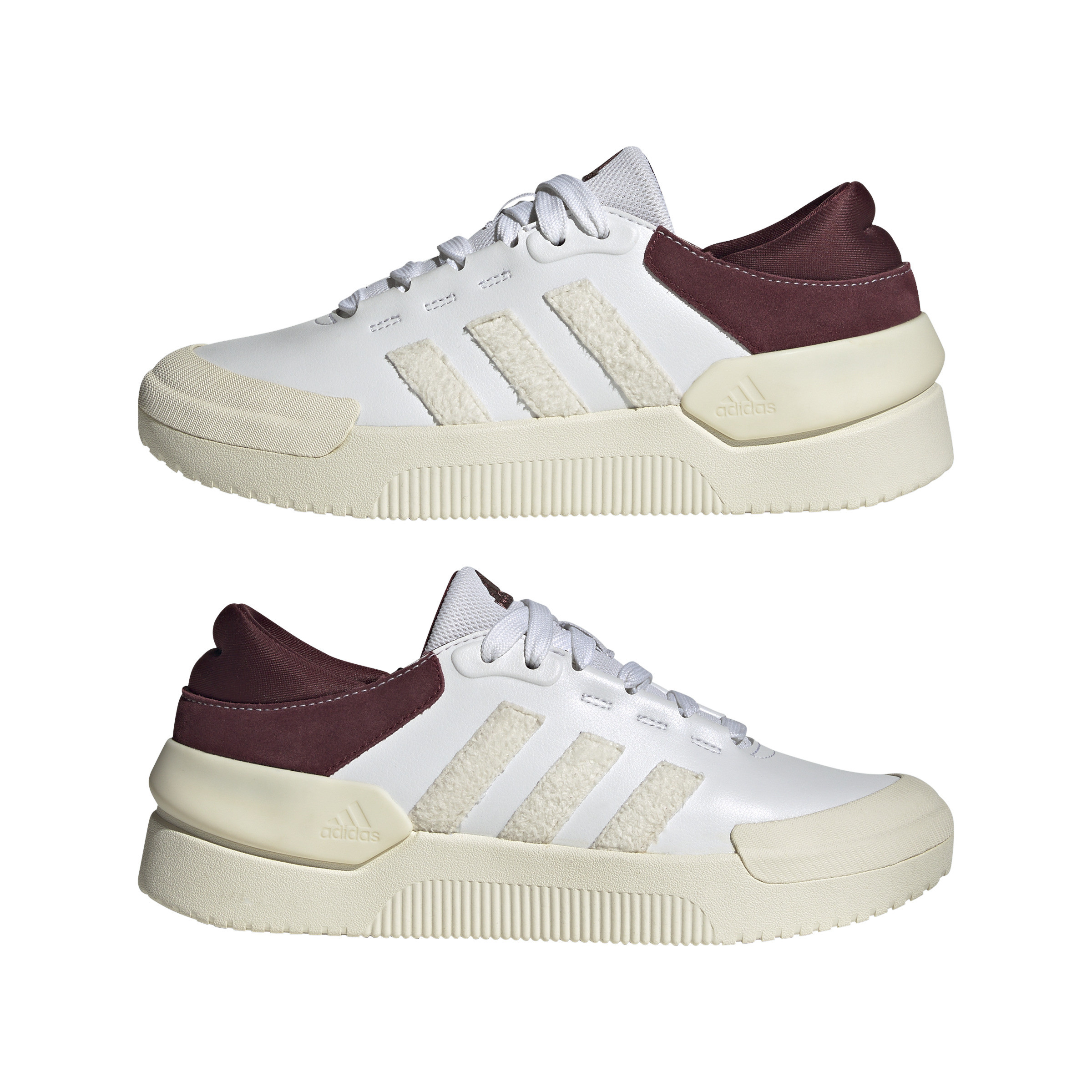 Adidas -Court Funk shoes, White, large image number 4