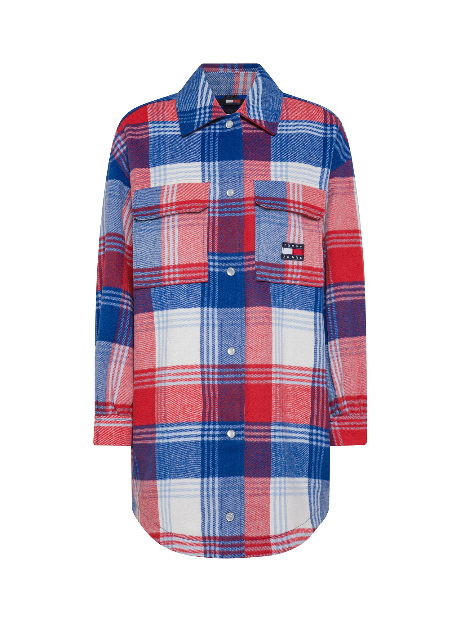 Tommy Jeans - Check Shirt, Red, large image number 0