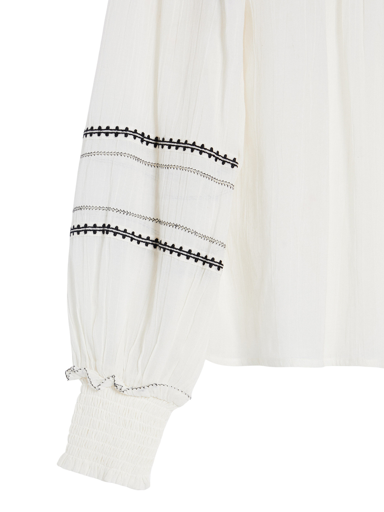 Pepe Jeans - Blouse with embroidered details, White, large image number 2