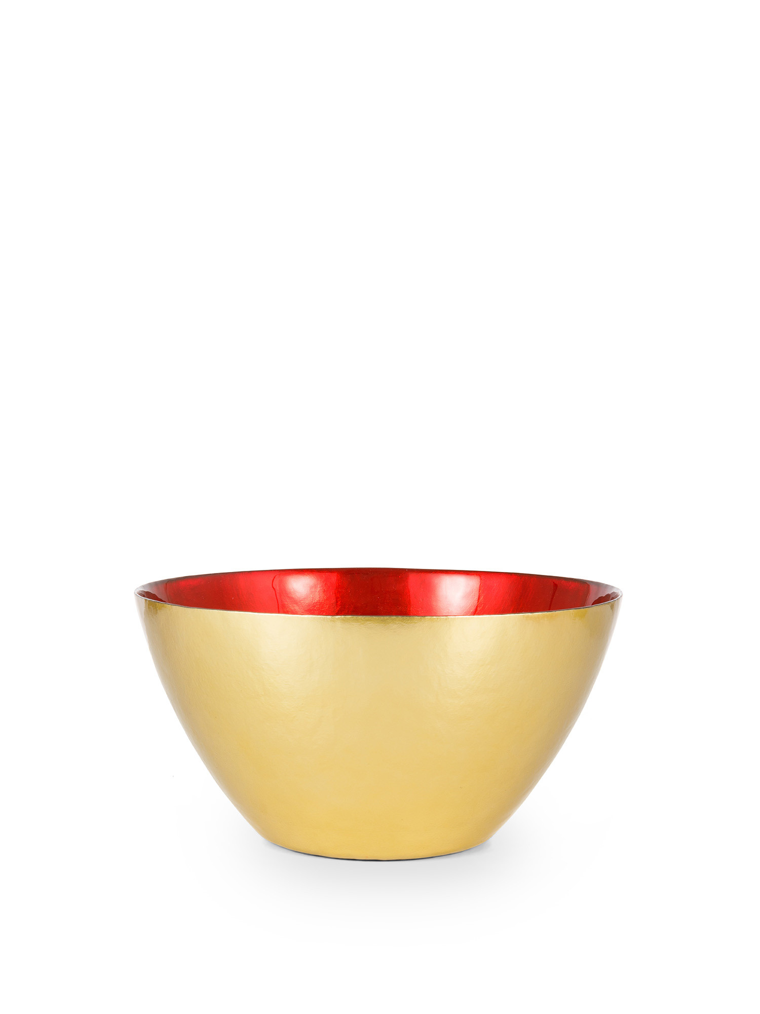 Glass bowl, Gold, large image number 0