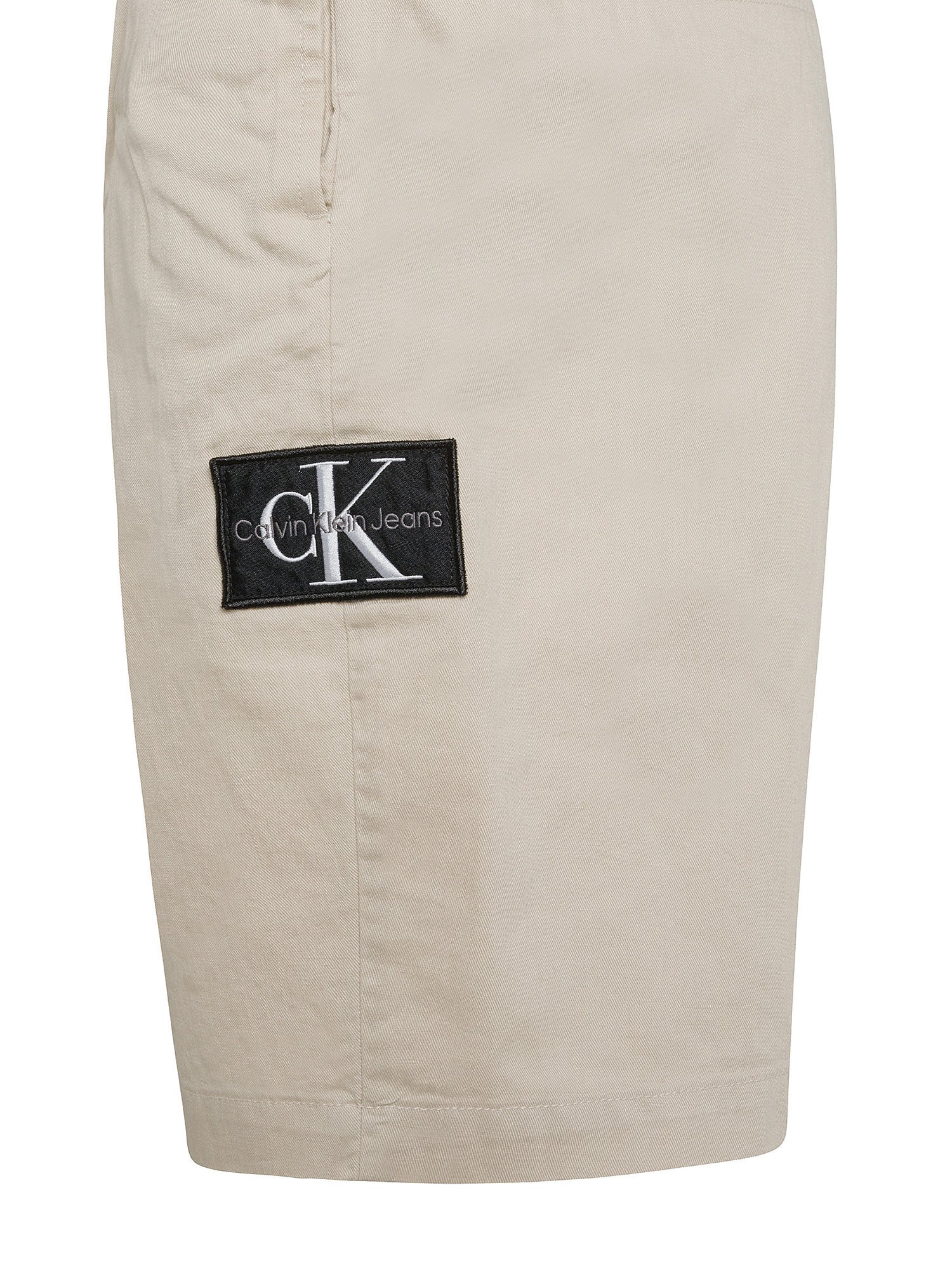 Calvin Klein Jeans - Bermuda in cotone, Beige, large image number 2