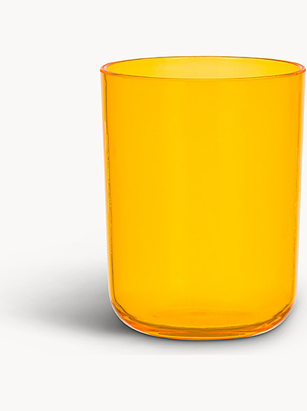 Coloured plastic cup