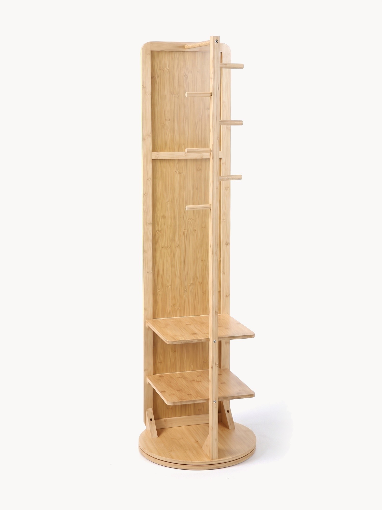 Natural Bamboo Framed Mirror, Natural, large image number 2