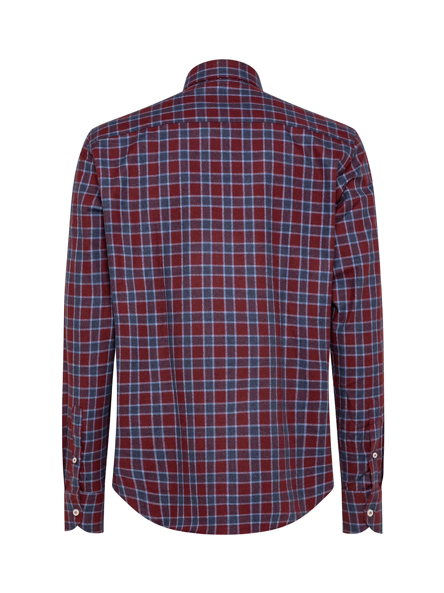 Melange flannel shirt, Multicolor, large image number 1
