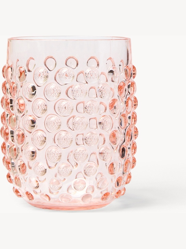 Dot-effect glass - Discounted price