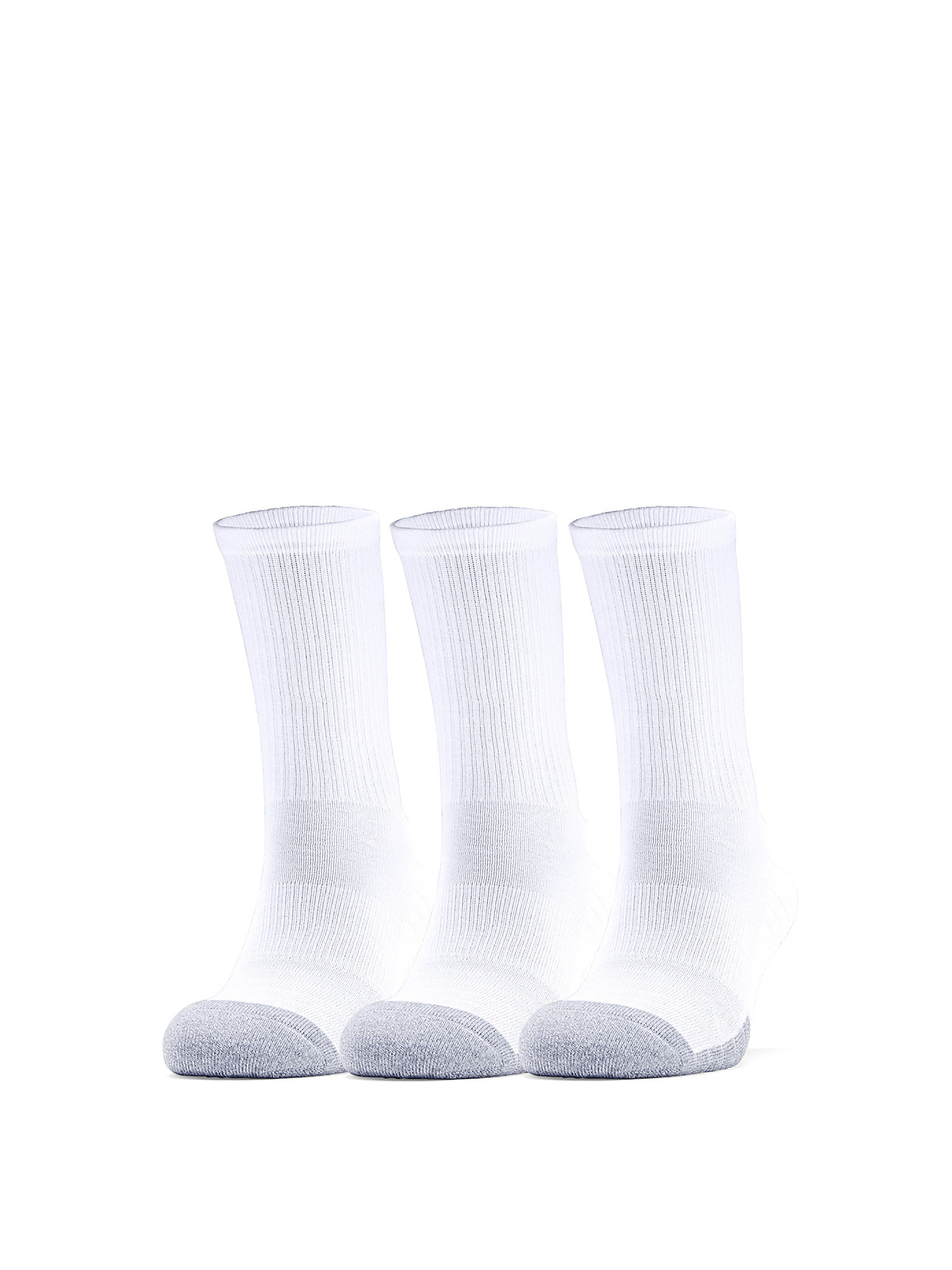 Under Armour - HeatGear® Crew socks, White, large image number 3