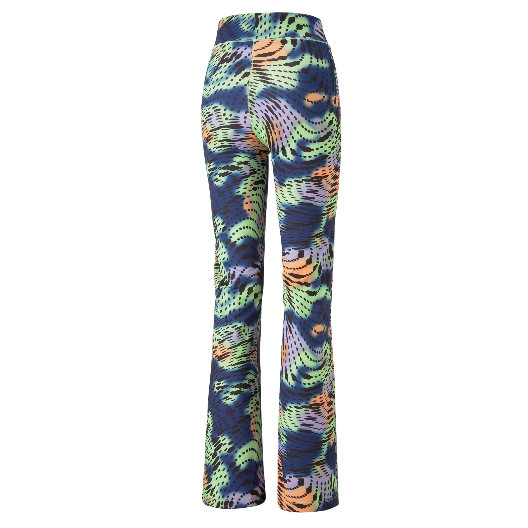 Puma - Flared trousers with all over print, Multicolor, large image number 1
