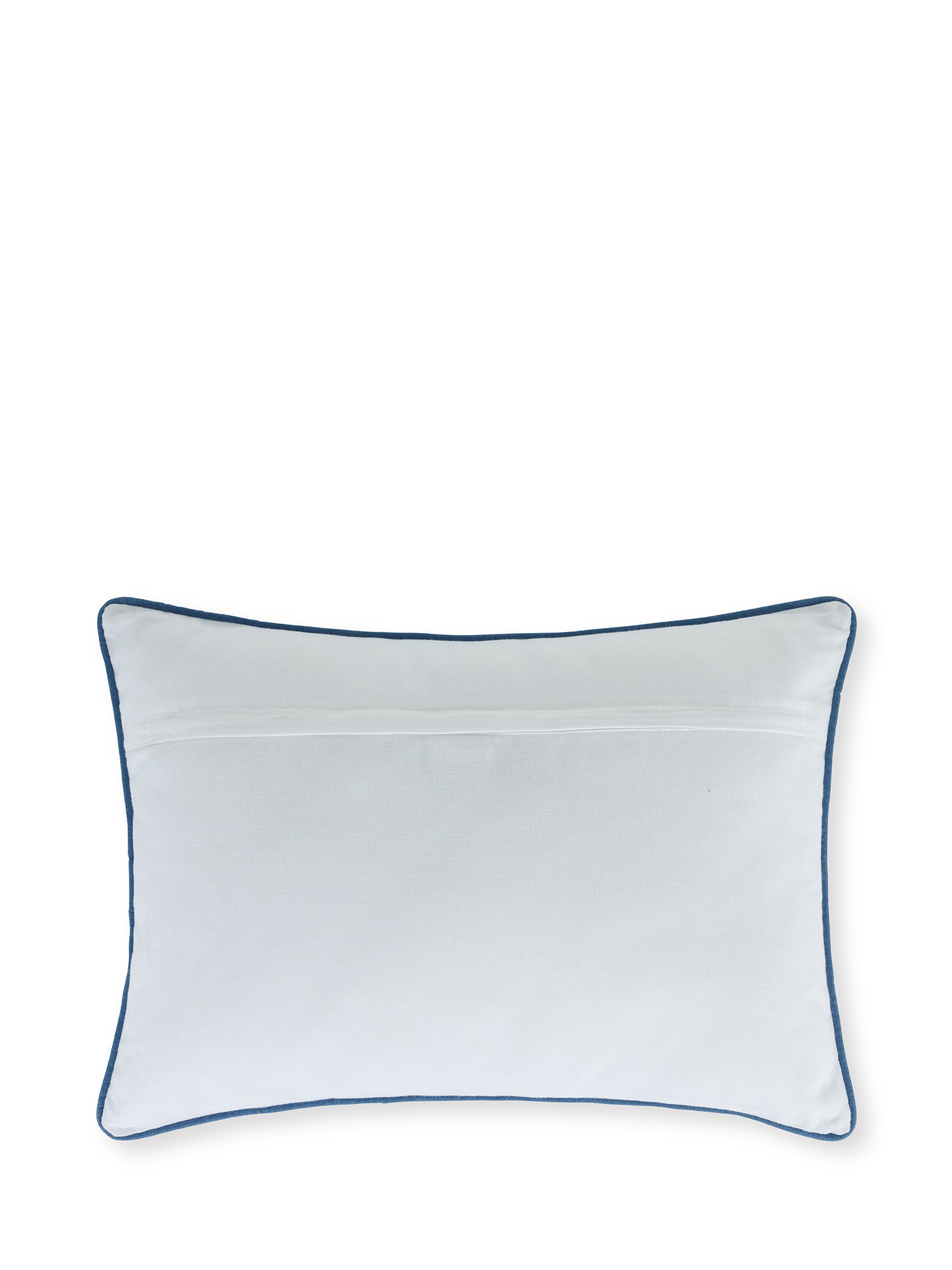 Nutcracker theme embroidered cushion 35x50 cm, Blue, large image number 1