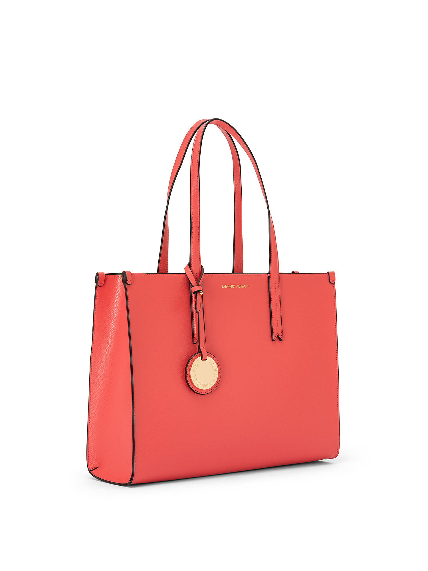 Shopping bag, Rosso corallo, large image number 1