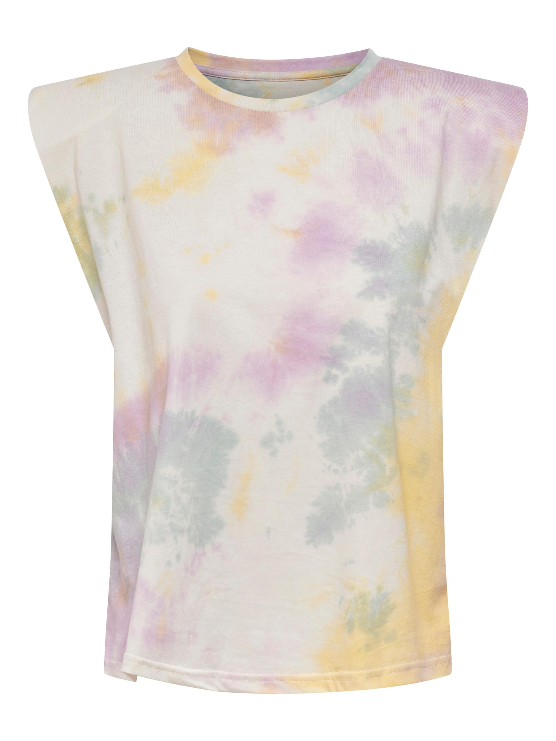 T-shirt con stampa effetto  acquerello, Multicolor, large