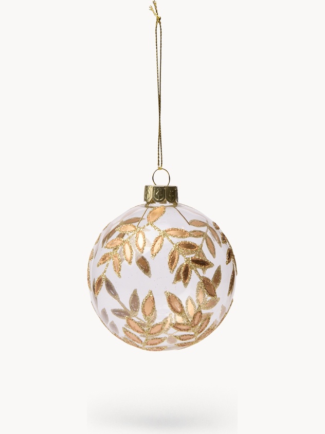 Pallina albero in vetro