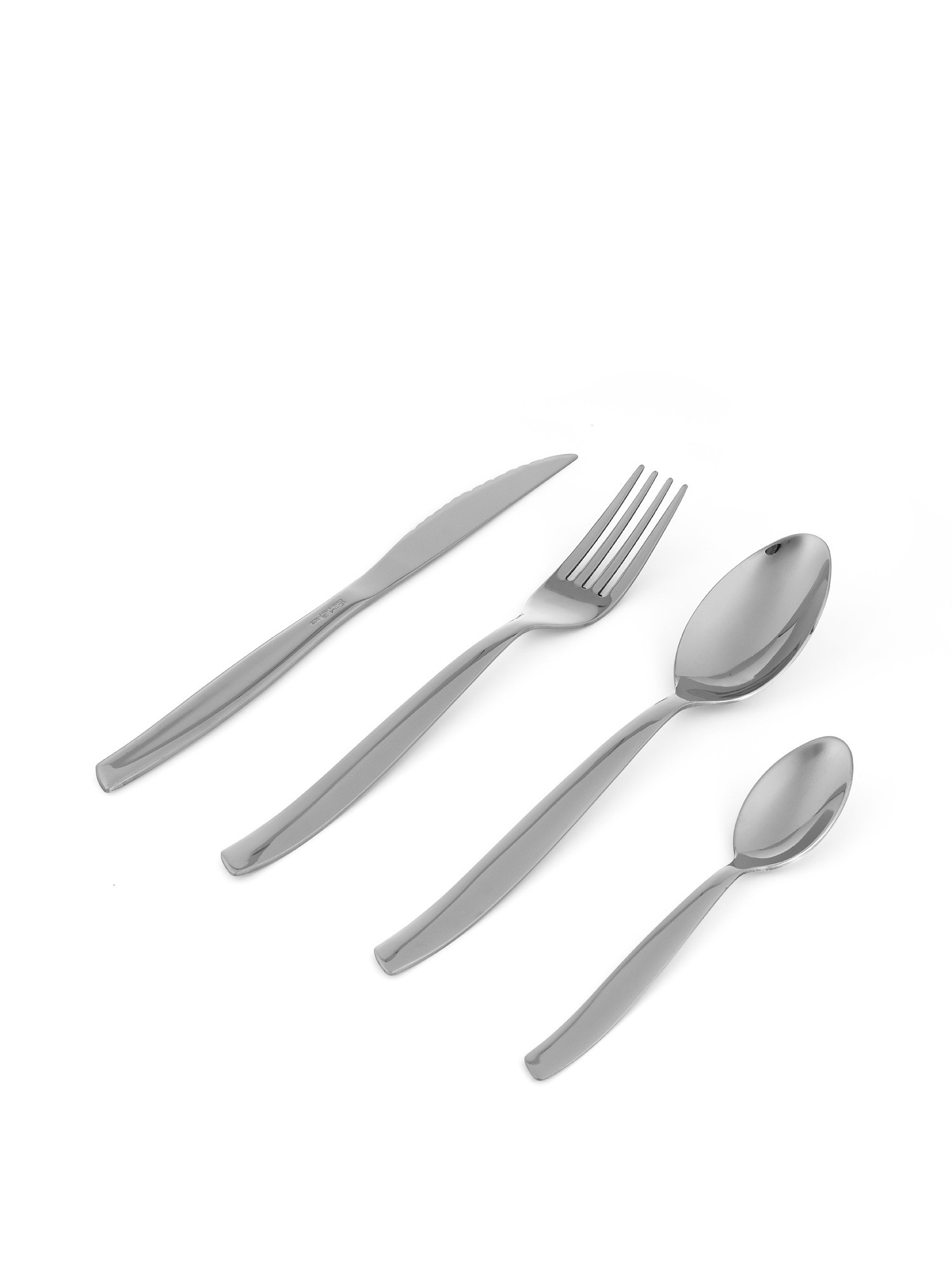 24 Shark steel cutlery set, Silver Grey, large image number 0
