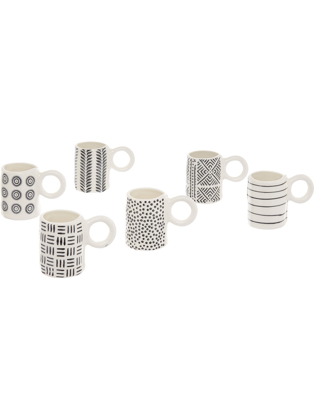 Tazzina caffè ceramica decorata