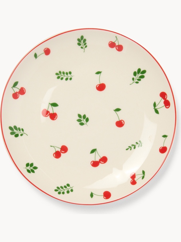 Piattino pane in new bone china Mon Amour - Prezzo di lancio