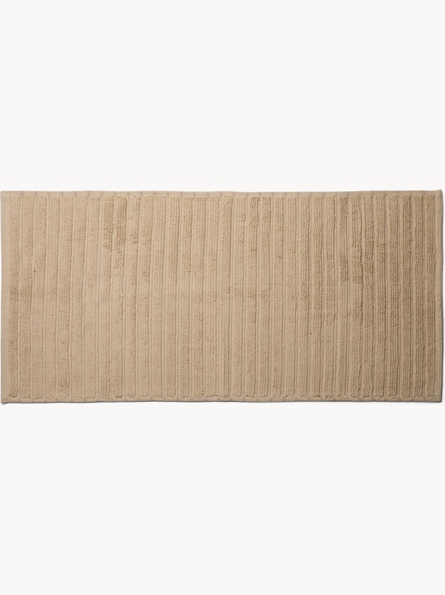 Solid-Color Cotton Bath Mat - Introductory Price
