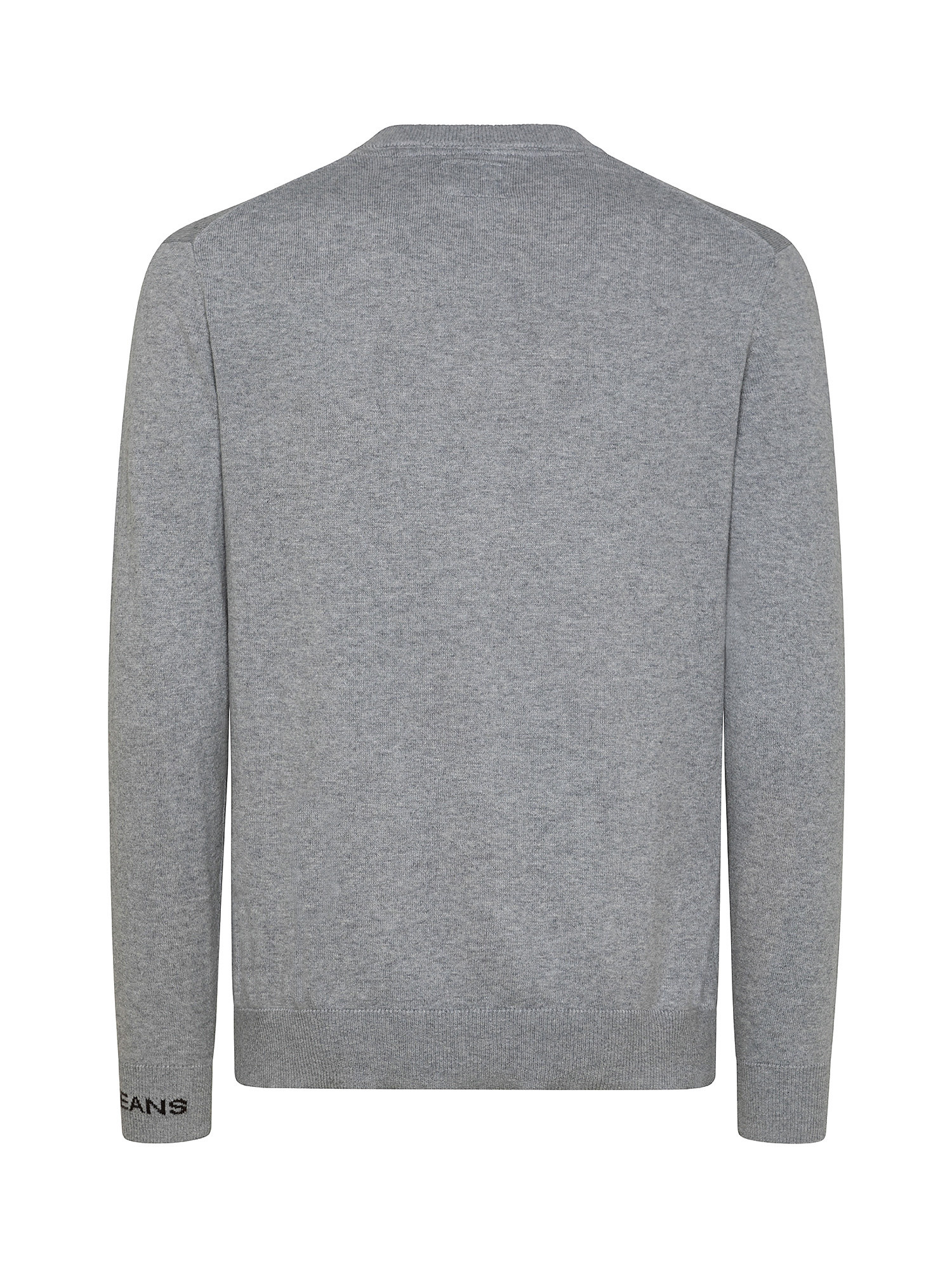 Andre fine knit sweater, Light Grey, large image number 1