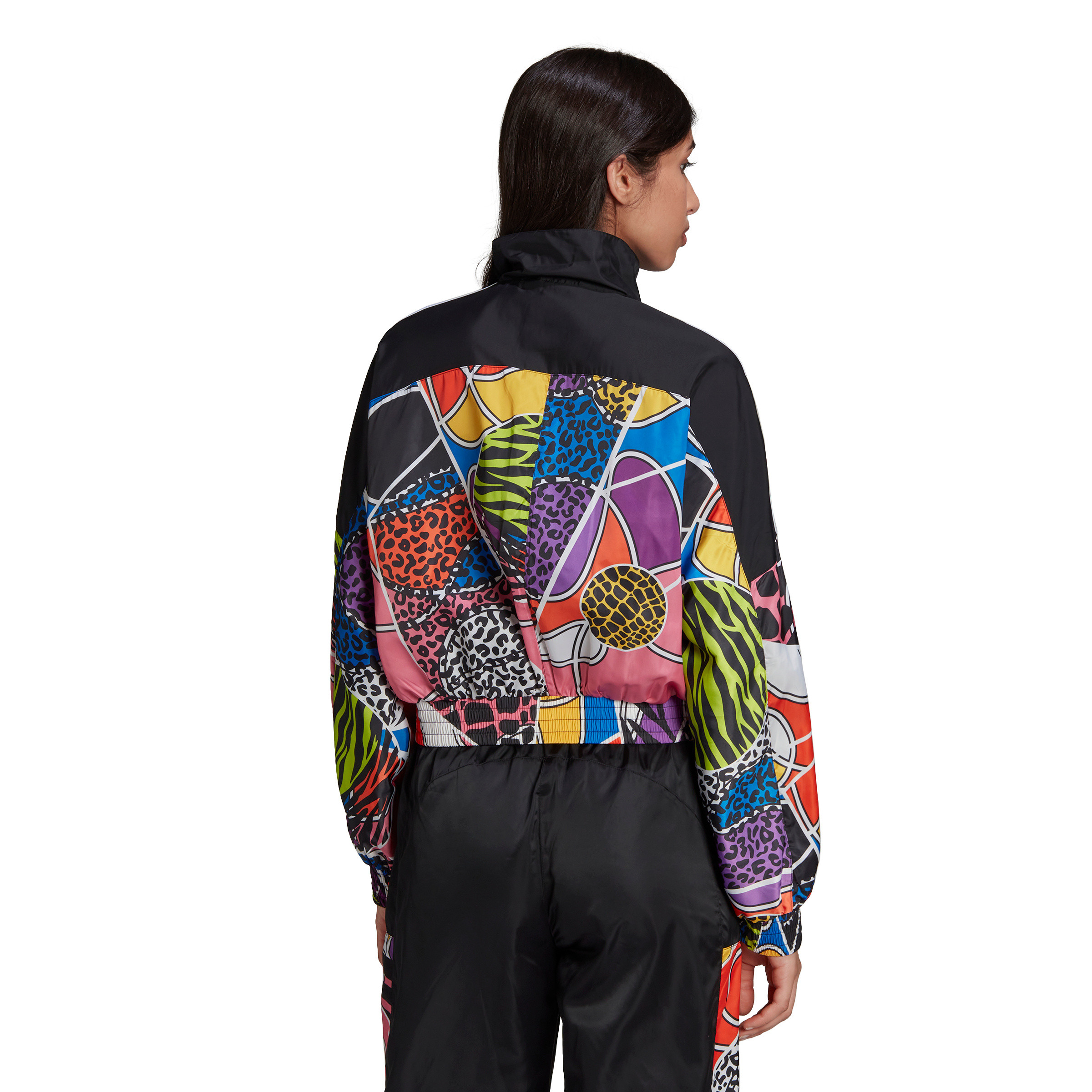 Adicolor jacket with zip, Black, large image number 3