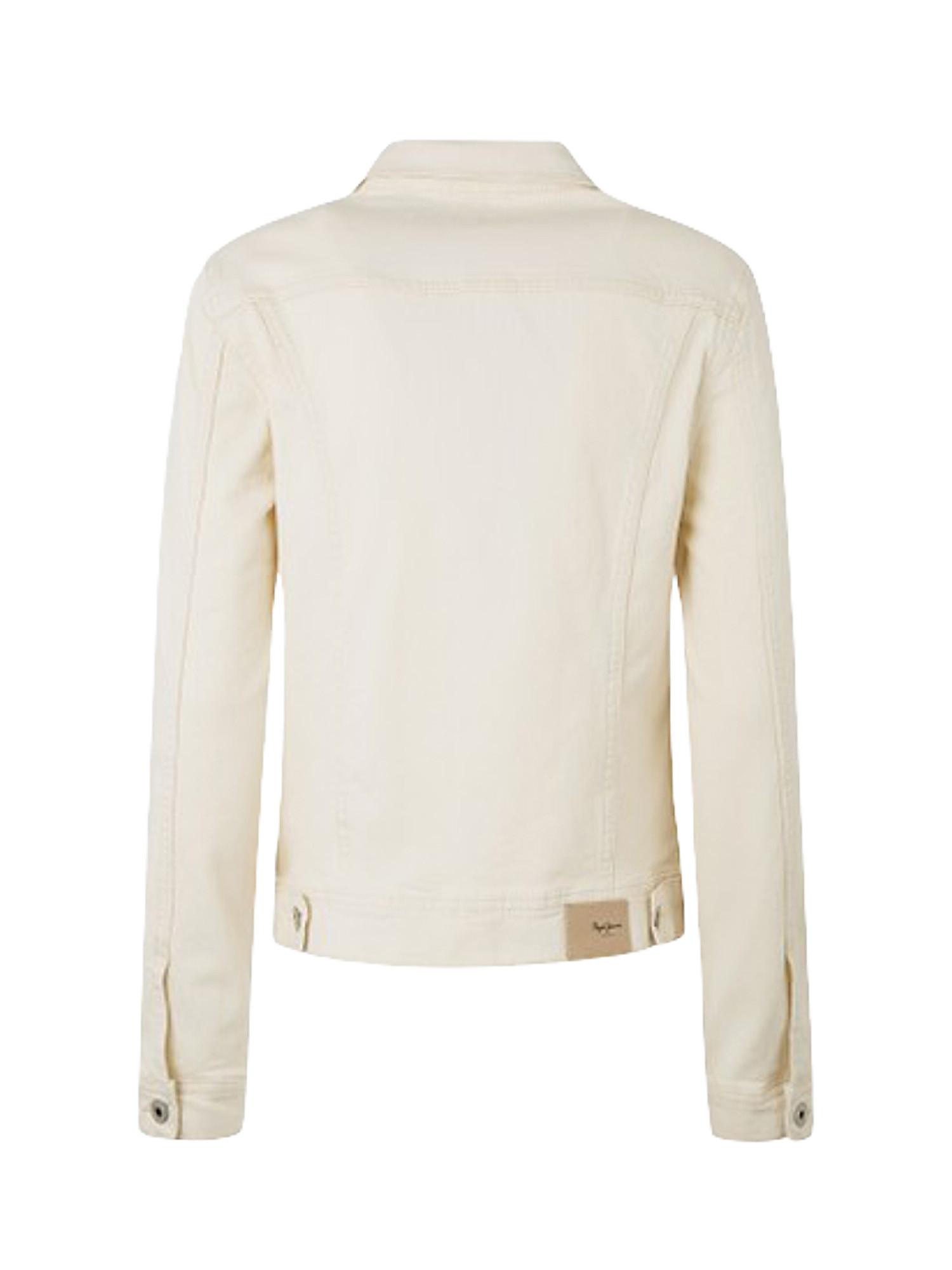 Thrift denim jacket, White Cream, large image number 1