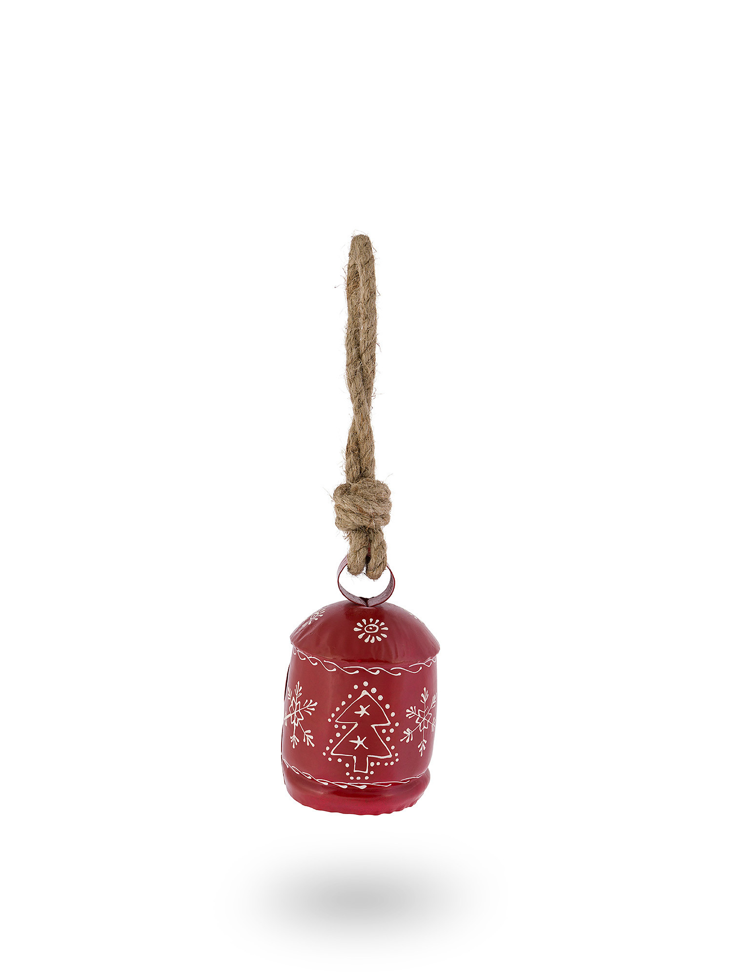 Bell-shaped iron decoration, Dark Red, large image number 0