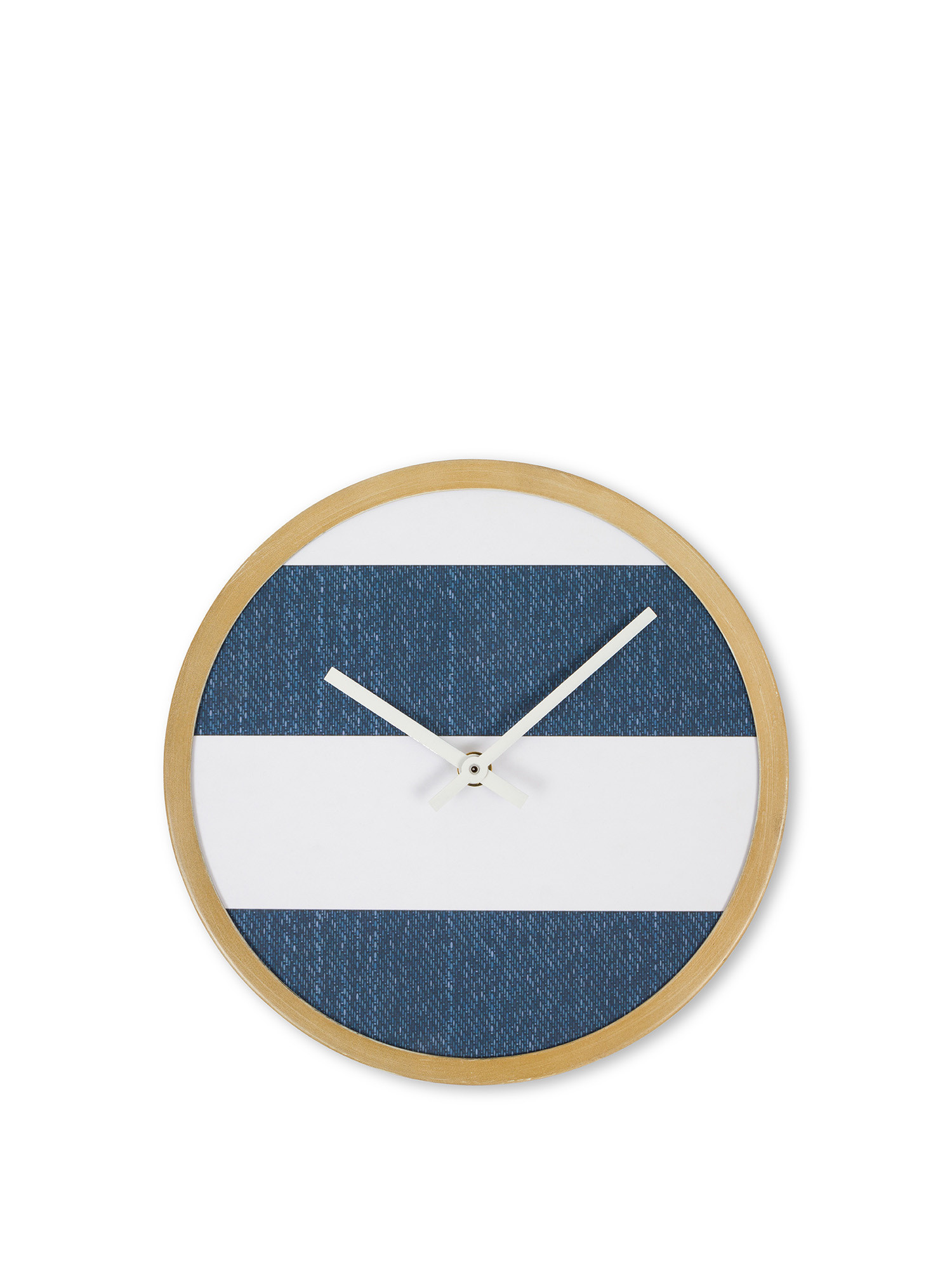 Clock with iron dial, White / Blue, large image number 0