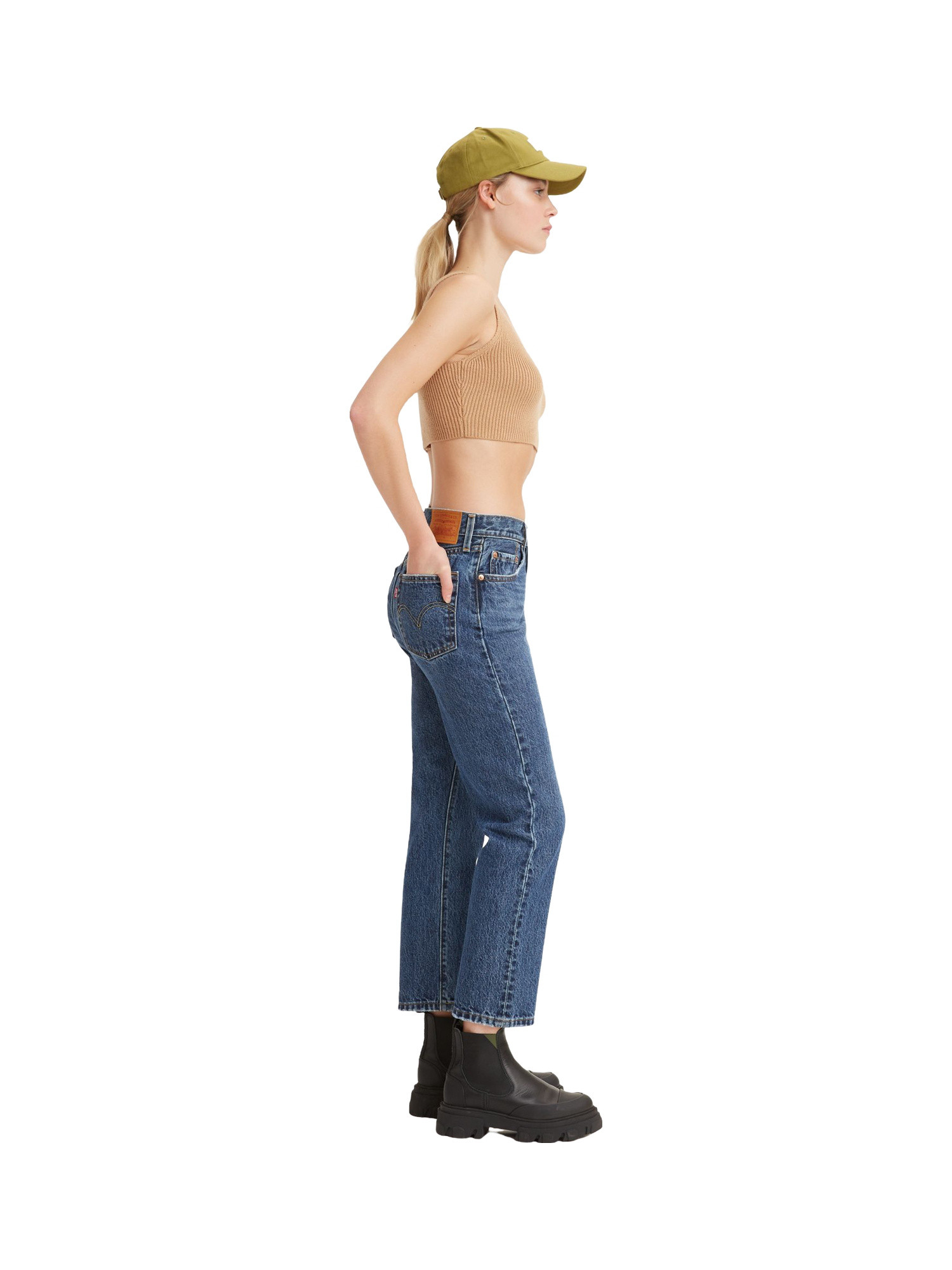 Levi's - jeans 501® cropped, Denim, large image number 8