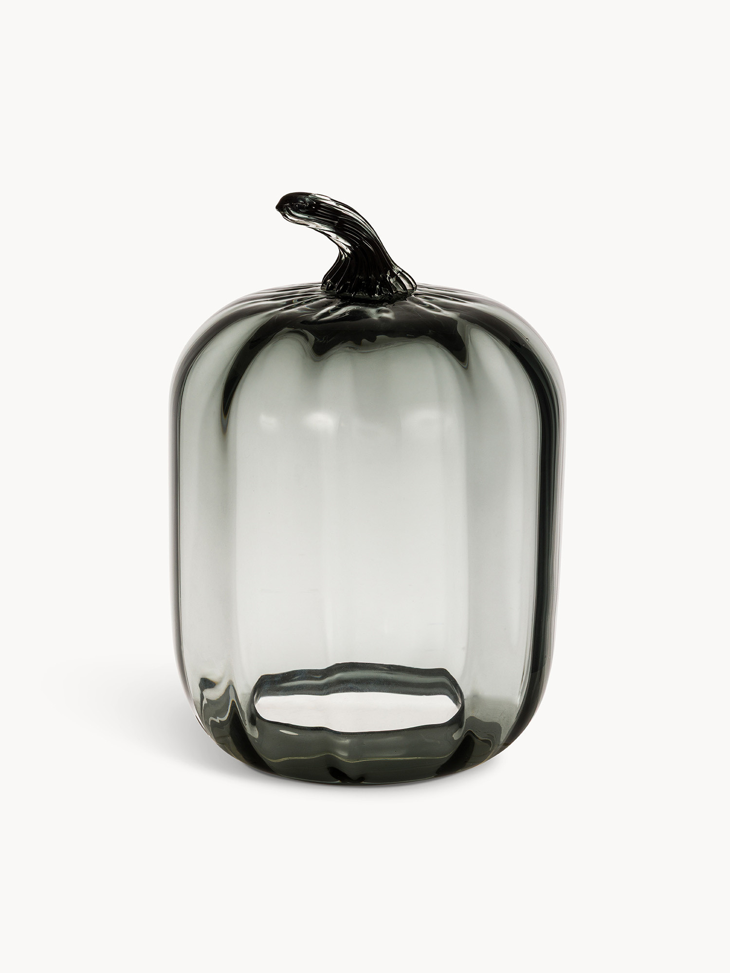 Colored glass pumpkin, Green, large image number 0
