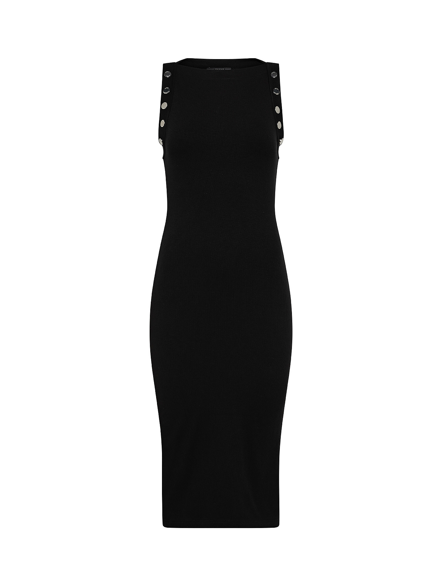 Bodycon rib dress, Black, large image number 0