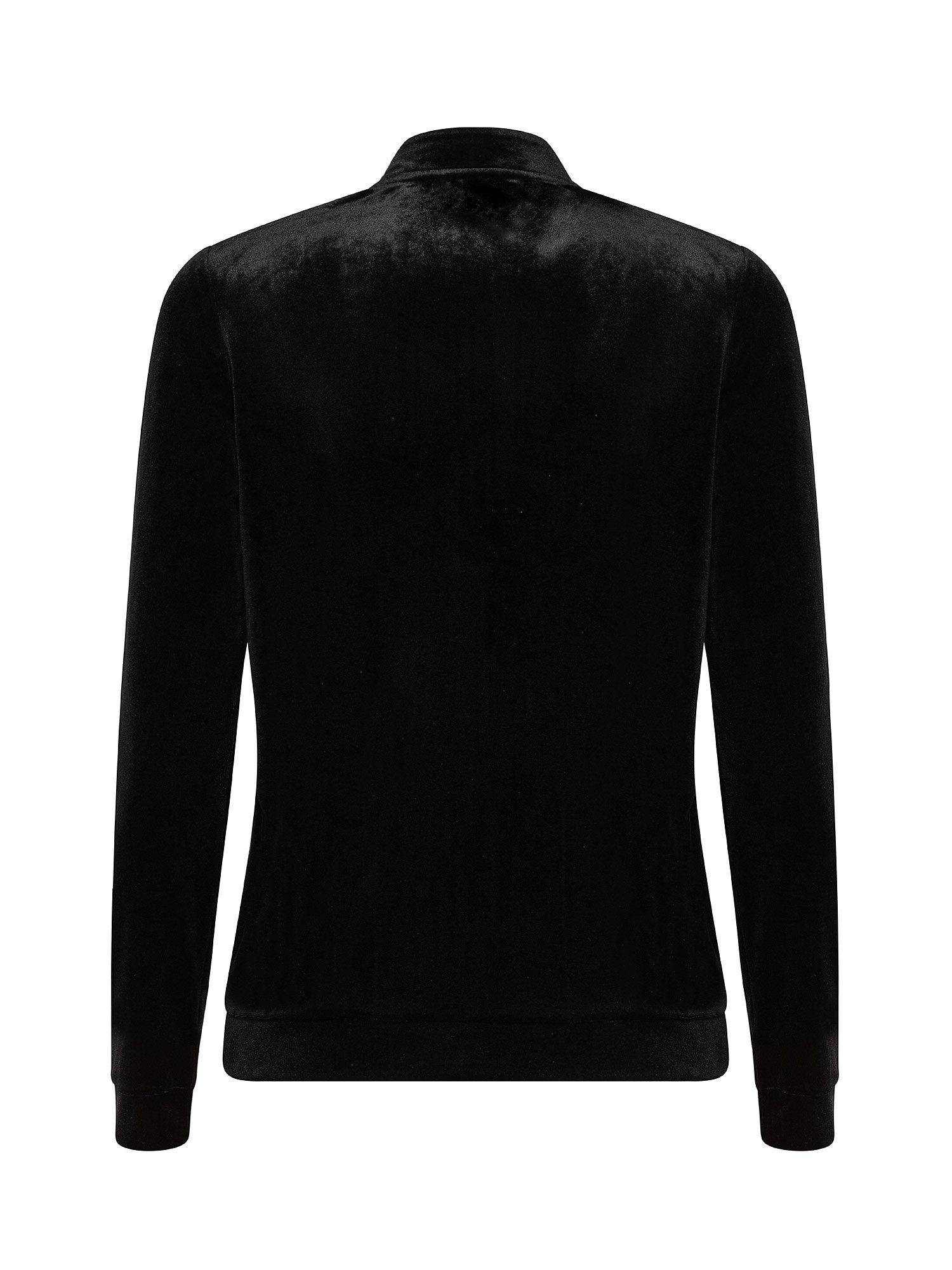 Chenille jacket, Black, large image number 1