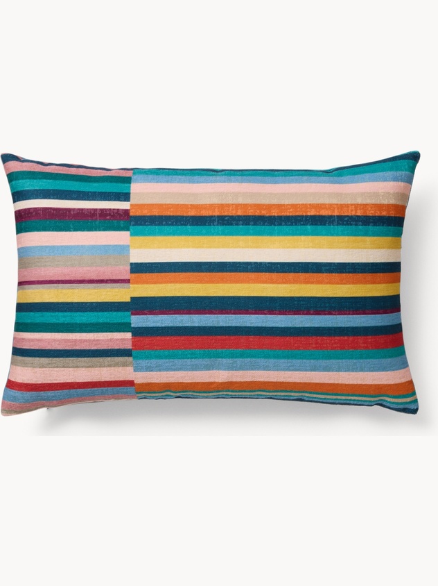 35x55 cm striped cushion