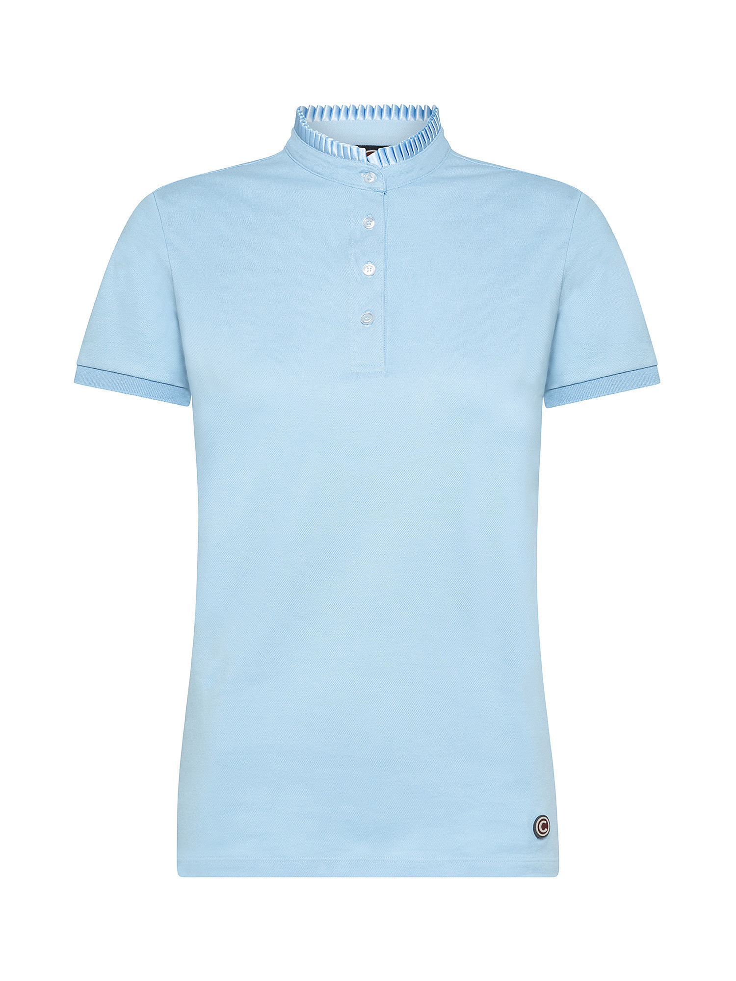 Polo with short sleeves, Light Blue, large image number 0
