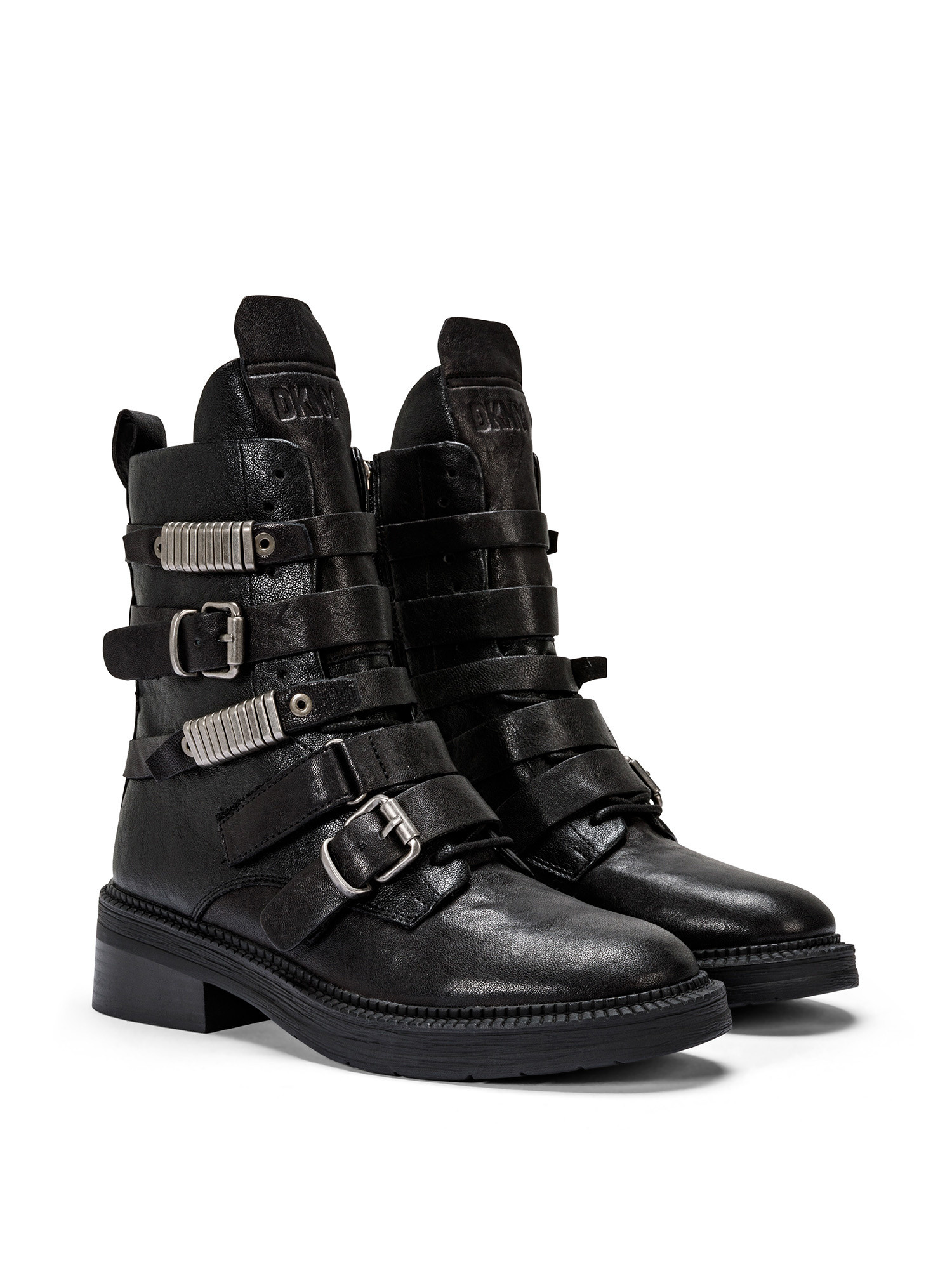 DKNY - Lace up ankle boots, Black, large image number 1