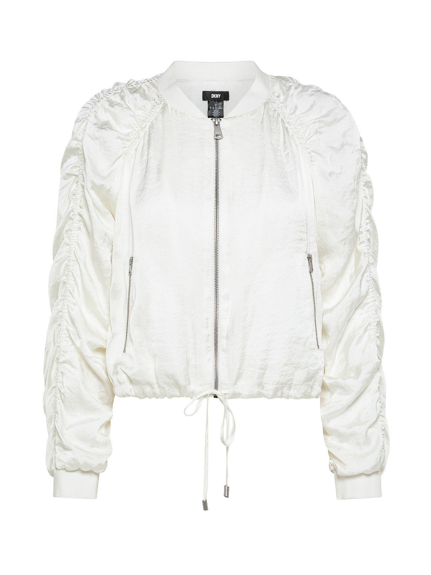 Ruffled jacket, White, large image number 0