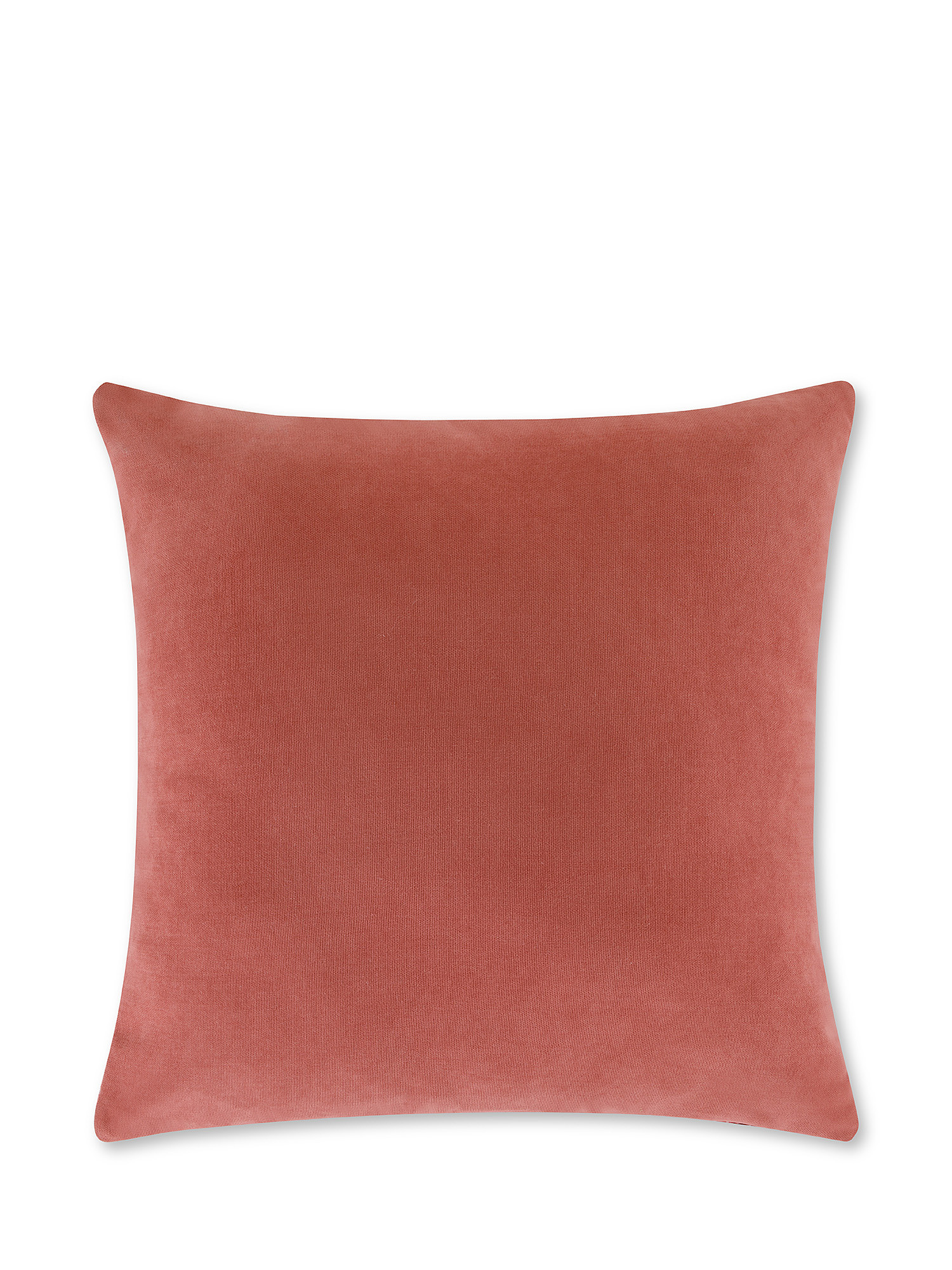 Jacquard cushion with zigzag motif 45x45cm, Pink, large image number 1